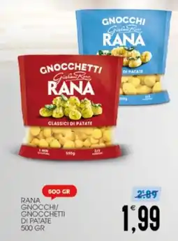 SpesAmica Gnocchi/Gnocchetti Rana offerta