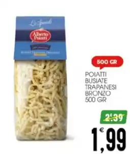 SpesAmica Alberto Poiatti Busiate Trapanesi Bronzo offerta
