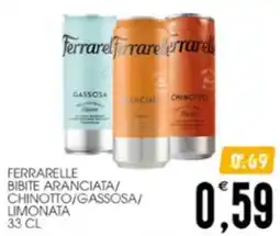 SpesAmica Ferrarelle Bibite Aranciata/Chinotto/Gassosa/Limonata offerta