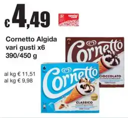 Sì con te Cornetto Algida offerta