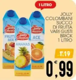 SpesAmica Jolly Colombani Succo di Frutta Vari Gusti offerta