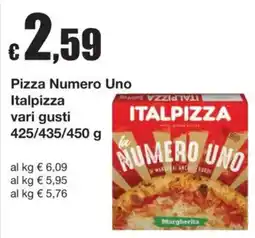 Sì con te Pizza Numero Uno Italpizza offerta