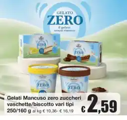 Sì con te Gelati Mancuso zero zuccheri offerta