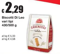 Sì con te Biscotti Di Leo offerta