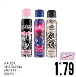 SpesAmica Malizia Deo Donna offerta