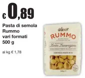 Sì con te Pasta di semola Rummo offerta