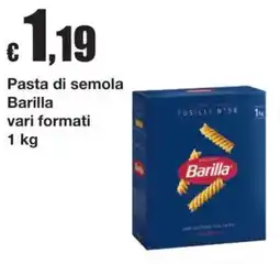 Sì con te Pasta di semola Barilla offerta