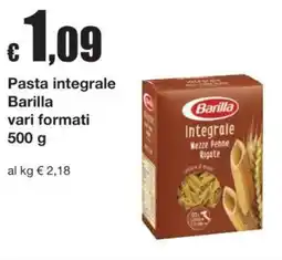 Sì con te Pasta integrale Barilla offerta