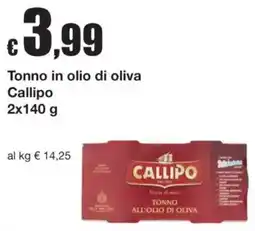 Sì con te Tonno in olio di oliva Callipo offerta