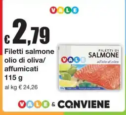 Sì con te Filetti salmone VALE offerta