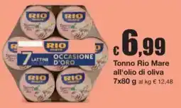 Sì con te Tonno Rio Mare all'olio di oliva offerta