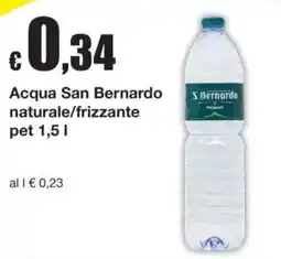 Sì con te Acqua San Bernardo naturale/frizzante offerta