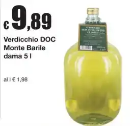 Sì con te Verdicchio DOC Monte Barile offerta