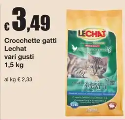 Sì con te Crocchette gatti Lechat offerta