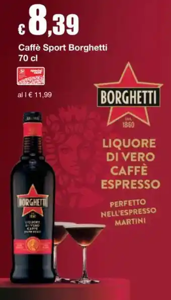 Sì con te Caffè Sport Borghetti offerta