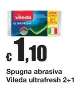 Sì con te Spugna abrasiva Vileda ultrafresh offerta