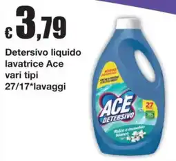 Sì con te Detersivo liquido lavatrice Ace offerta