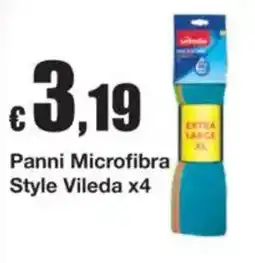 Sì con te Panni Microfibra Style Vileda offerta