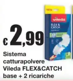 Sì con te Sistema catturapolvere Vileda FLEX& CATCH offerta