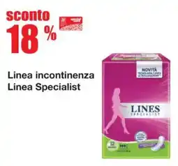 Sì con te Linea incontinenza Linea Specialist offerta