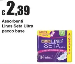 Sì con te Assorbenti Lines Seta Ultra offerta