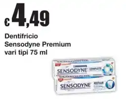 Sì con te Dentifricio Sensodyne Premium offerta