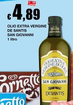Sì con te Supermercati Olio extra vergine de santis San Giovanni offerta