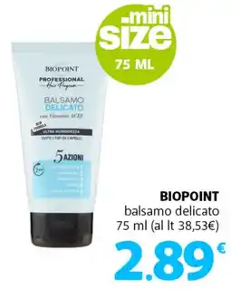 Supermercati Dok BIOPPOINT balsamo delicato offerta