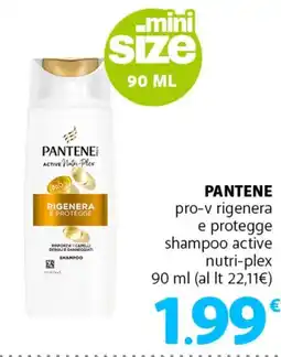 Supermercati Dok PANTENE pro-v rigenera e protegge shampoo active nutri-plex offerta