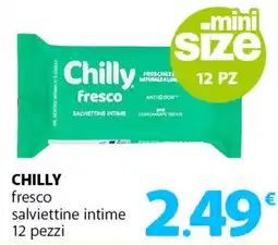 Supermercati Dok Chilly fresco salviattine intime offerta