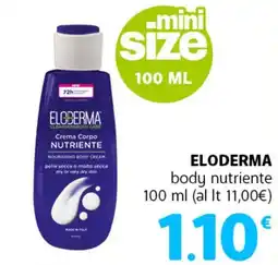 Supermercati Dok ELODERMA body nutriente offerta