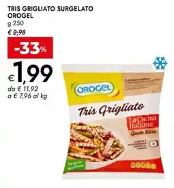 Bennet TRIS GRIGLIATO OROGEL offerta