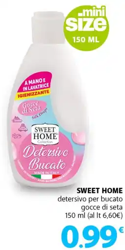 Supermercati Dok SWEET HOME Detersivo per bucato gocce di seta offerta