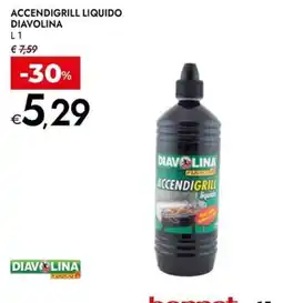 Bennet ACCENDIGRILL LIQUIDO DIAVOLINA offerta