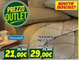 Orizzonte Trapunta Indicolor Biancaluna offerta