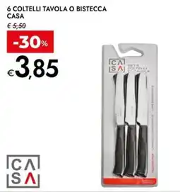 Bennet Coltelli tavola o bistecca Casa offerta