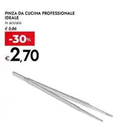 Bennet PINZA DA CUCINA PROFESSIONALE IDEALE in acciaio offerta