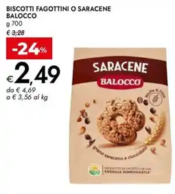 Bennet Biscotti Fagottini o Saracene Balocco offerta