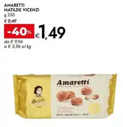 Bennet Amaretti Matilde Vicenzi offerta