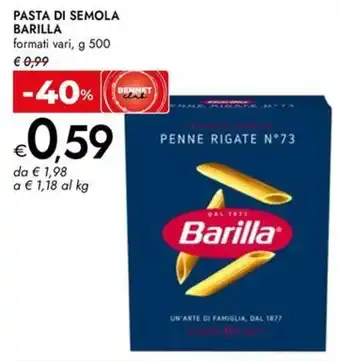Pasta di semola Barilla