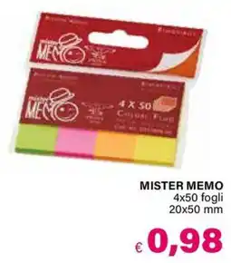 Il Gigante MISTER MEMO offerta