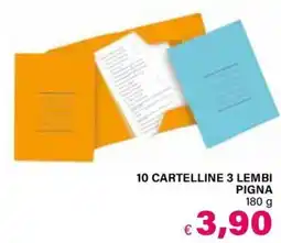 Il Gigante CARTELLINE 3 LEMBI PIGNA offerta
