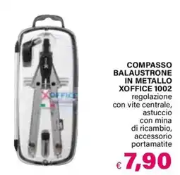Il Gigante COMPASSO BALAUSTRONE IN METALLO XOFFICE 1002 offerta