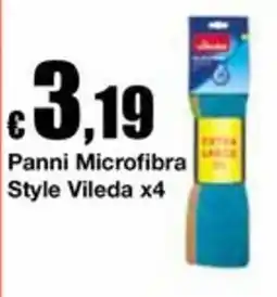 Sì con te Supermercati Panni Microfibra Style Vileda offerta