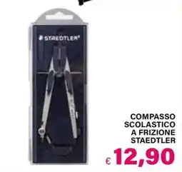 Il Gigante COMPASSO SCOLASTICO A FRIZIONE STAEDTLER offerta