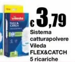Sì con te Supermercati Sistema catturapolvere Vileda FLEX& CATCH offerta
