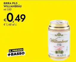 Bennet Birra Pils Willianbräu offerta
