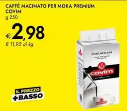 Bennet Caffè macinato per moka premium Covim offerta