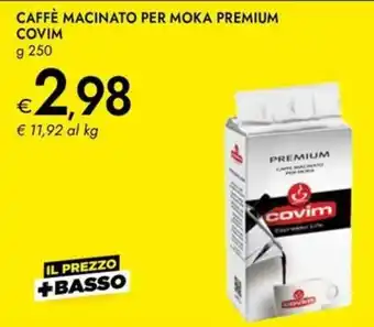 Bennet Caffè macinato per moka premium Covim offerta