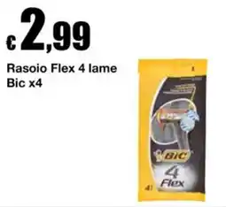 Sì con te Supermercati Rasoio Flex 4 lame Bic offerta